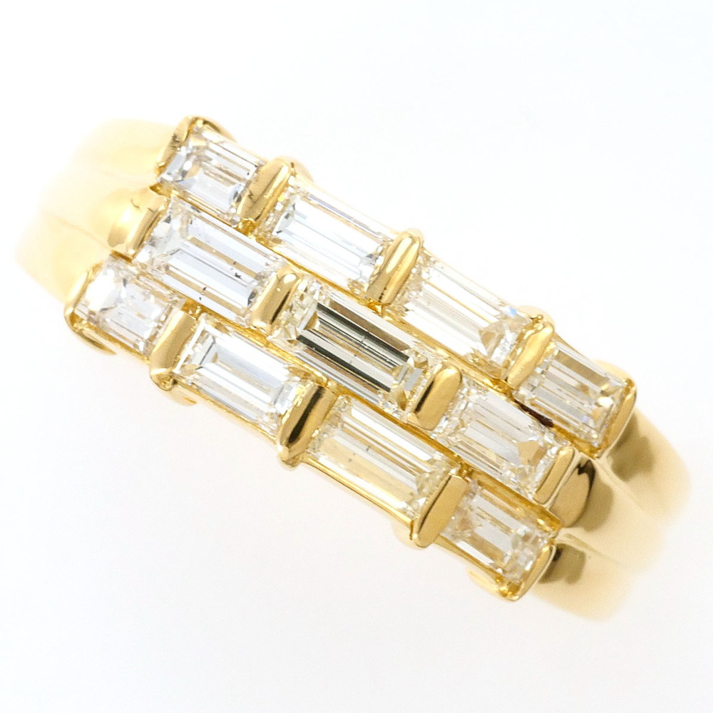 VINTAGE 18k Gold Diamond Ring
